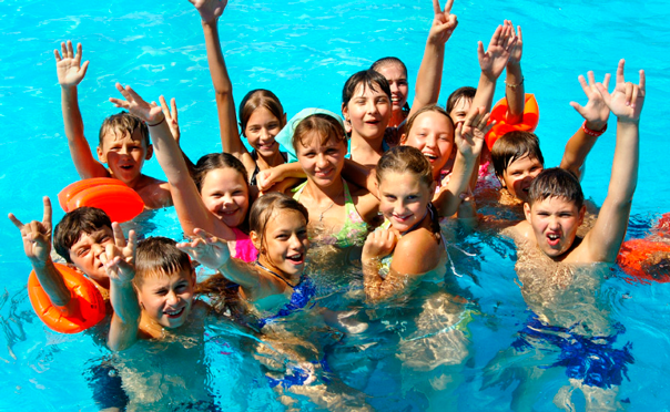 День рождения в бассейне